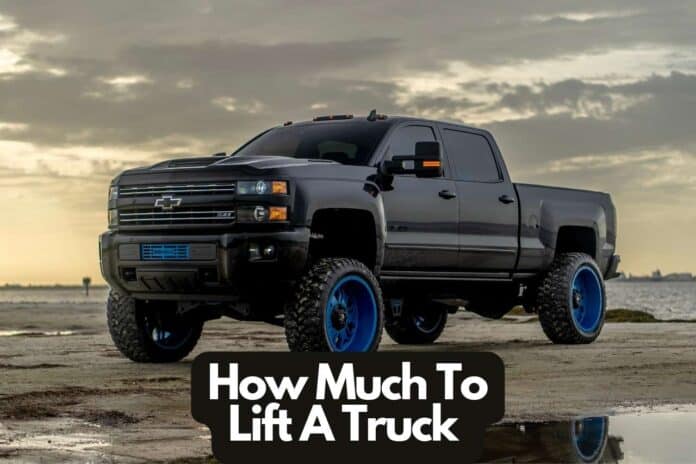How Much To Lift A Truck