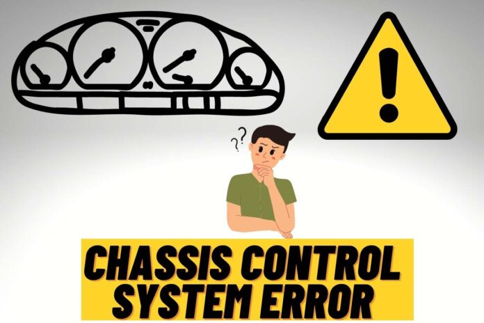 chassis control system error