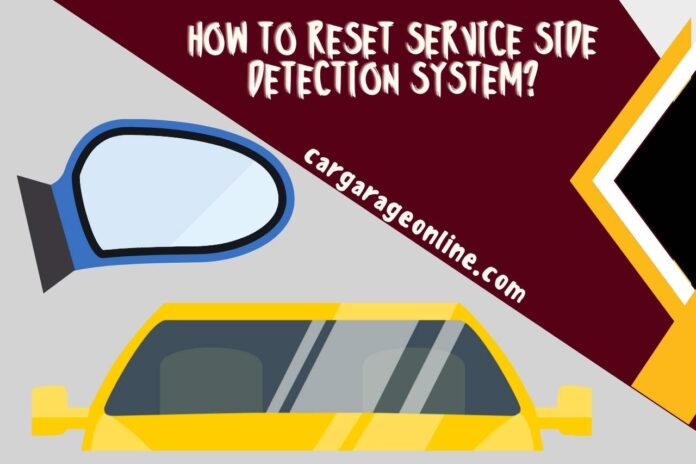 how to reset service side detection system
