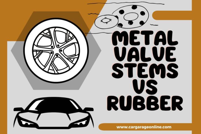 metal valve stems vs rubber